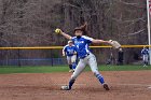 Softball vs Babson  Wheaton College Softball vs Babson College. - Photo by Keith Nordstrom : Wheaton, Softball, Babson, NEWMAC